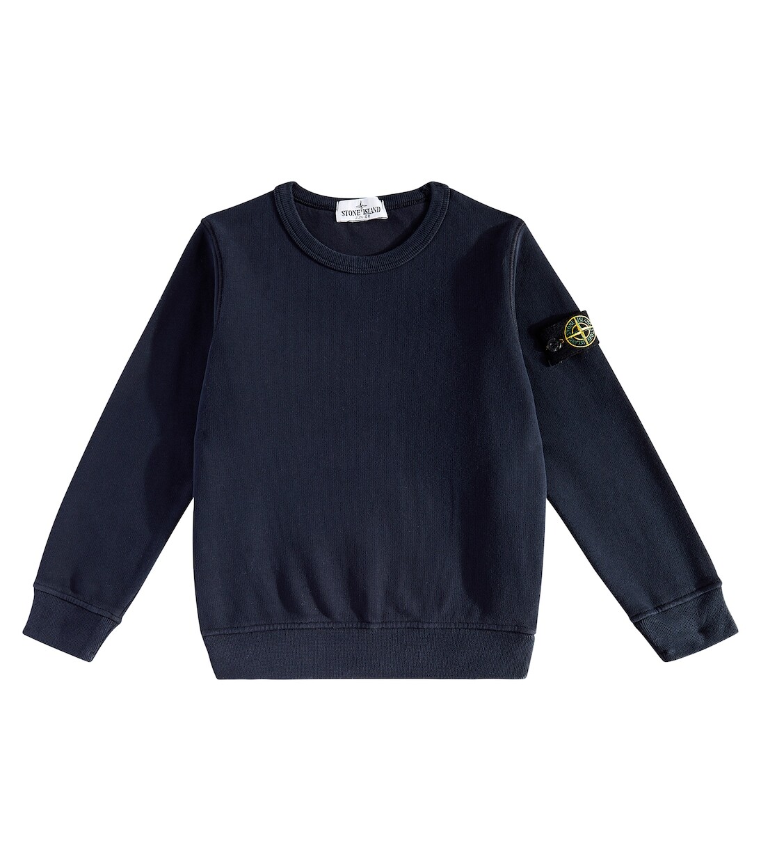 

Толстовка Compass из хлопкового джерси Stone Island Junior, синий