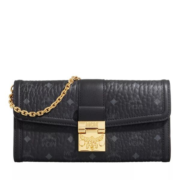

Кошелек tracy flap wallet /two-fold large Mcm, черный