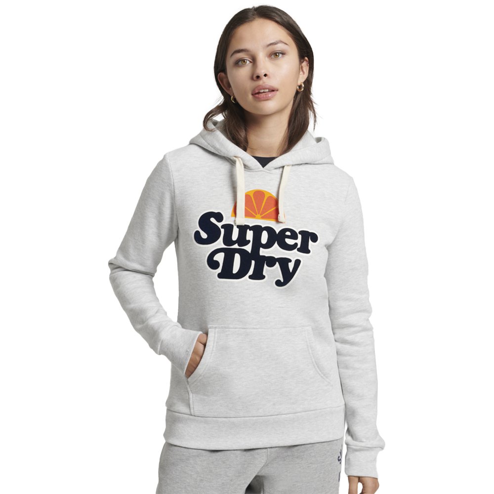 

Худи Superdry Vintage Cooper Nostalgia, серый