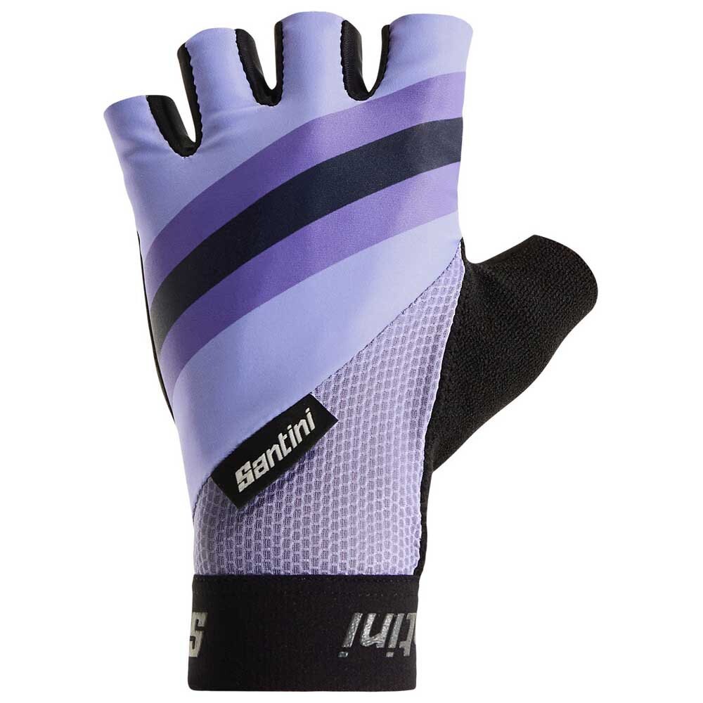 

Короткие перчатки Santini Bengal Short Gloves, фиолетовый
