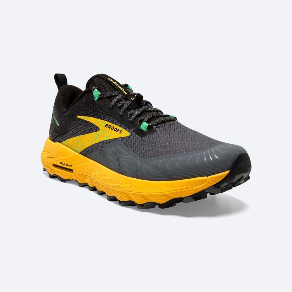 

Беговые кроссовки Brooks Cascadia 17 Trail, желтый