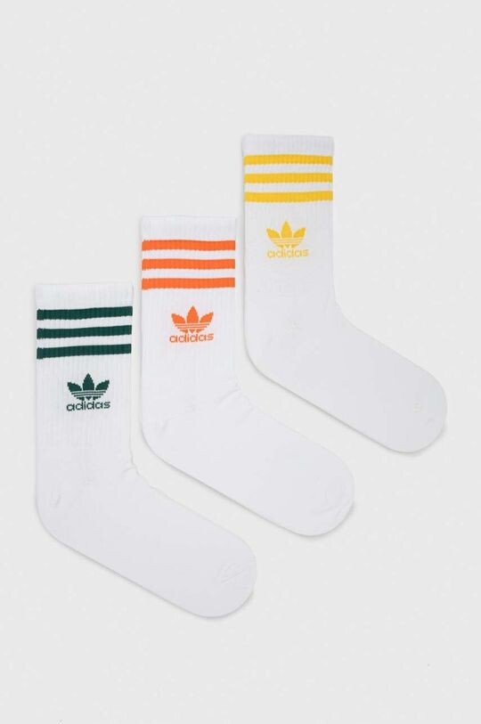 

3 пары носков adidas Originals, белый