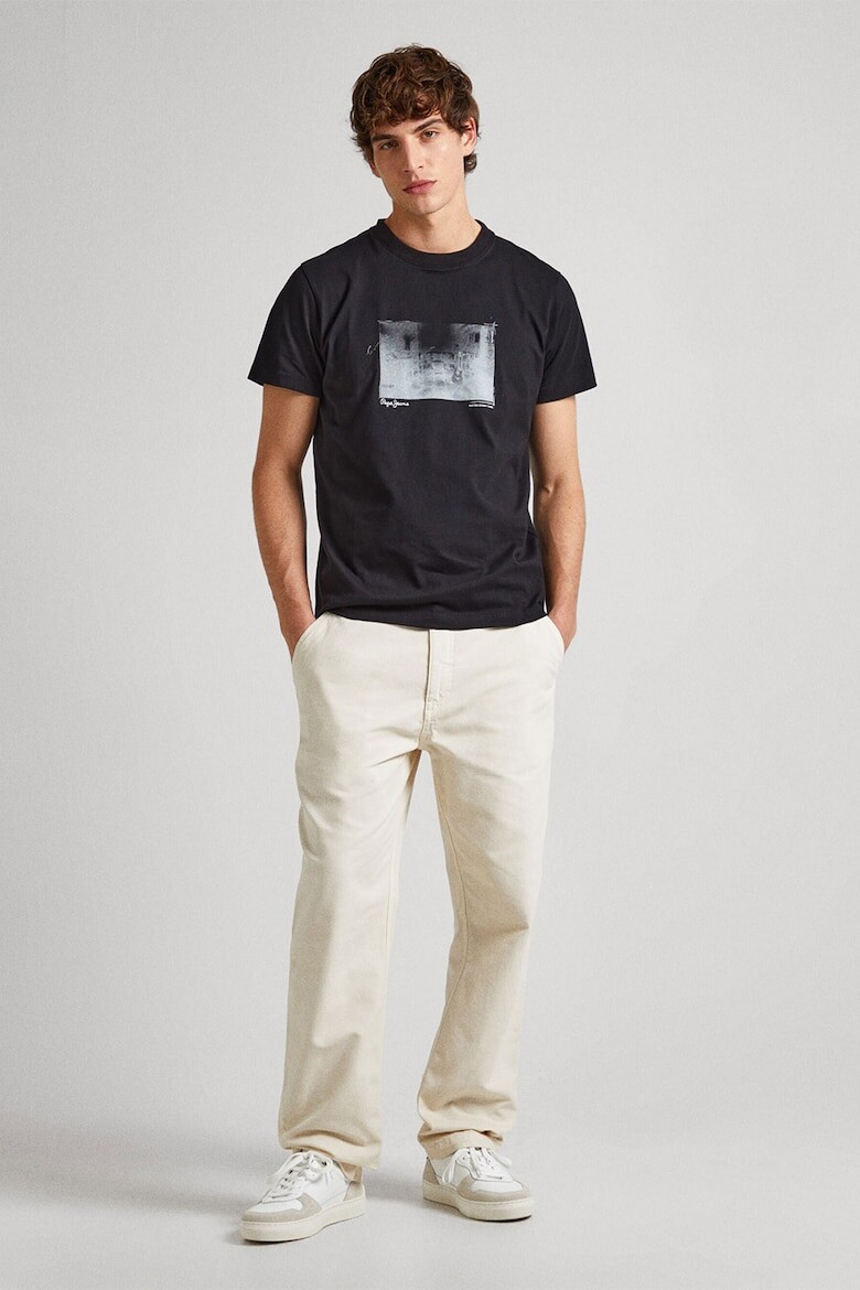 

Футболка с фотопринтом Pepe Jeans London, черный