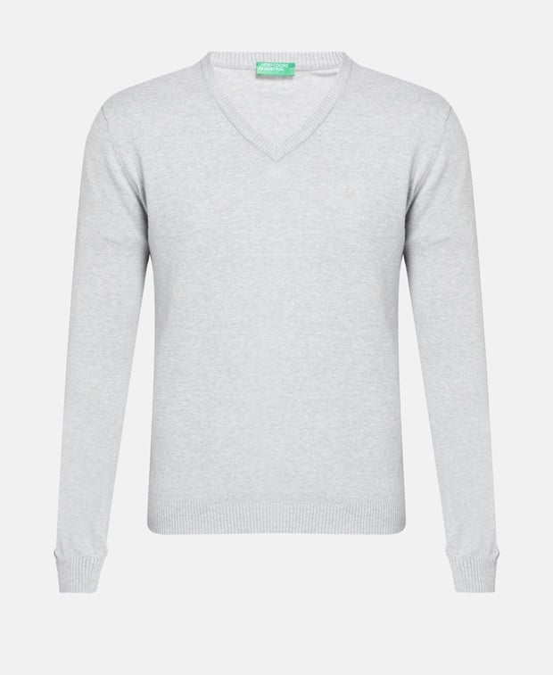 

Джемпер с длинными рукавами United Colors of Benetton, цвет Medium Grey