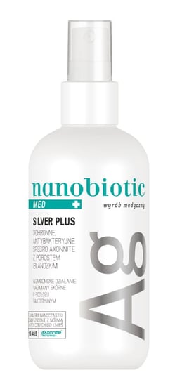 Антибактериальный спрей, 150 мл Nanobiotic, Med Silver Plus цена и фото