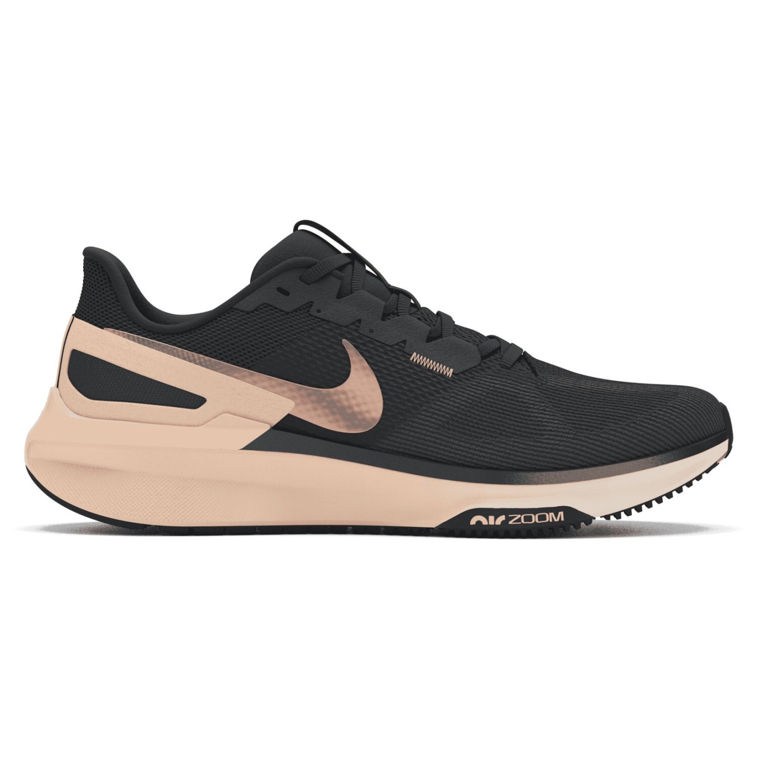 

Кроссовки Nike Air Zoom Structure 25, цвет Black/Metallic Red Bronze/Crimson