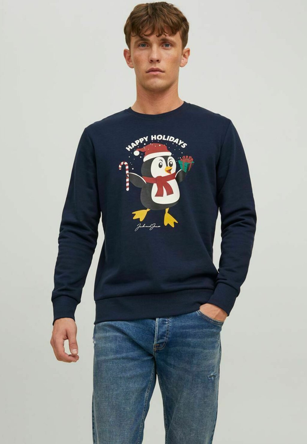 

Толстовка Jack & Jones, темно-синий
