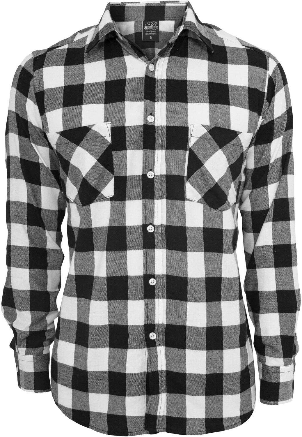 

Футболка Urban Classics Flanell Hemden, черный