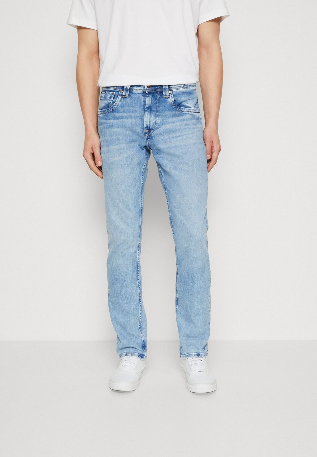 

Джинсы прямого кроя Pepe Jeans Cash, голубой