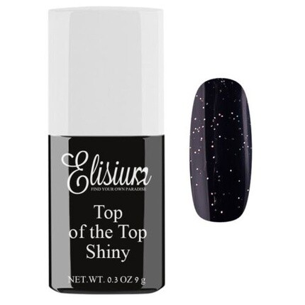 

Верхнее покрытие для гибридных лаков для ногтей Top of the Top Shiny 9g Elisi Assorted, Серый