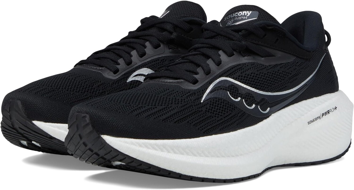 

Кроссовки Triumph 21 Saucony, цвет Black/White, Черный