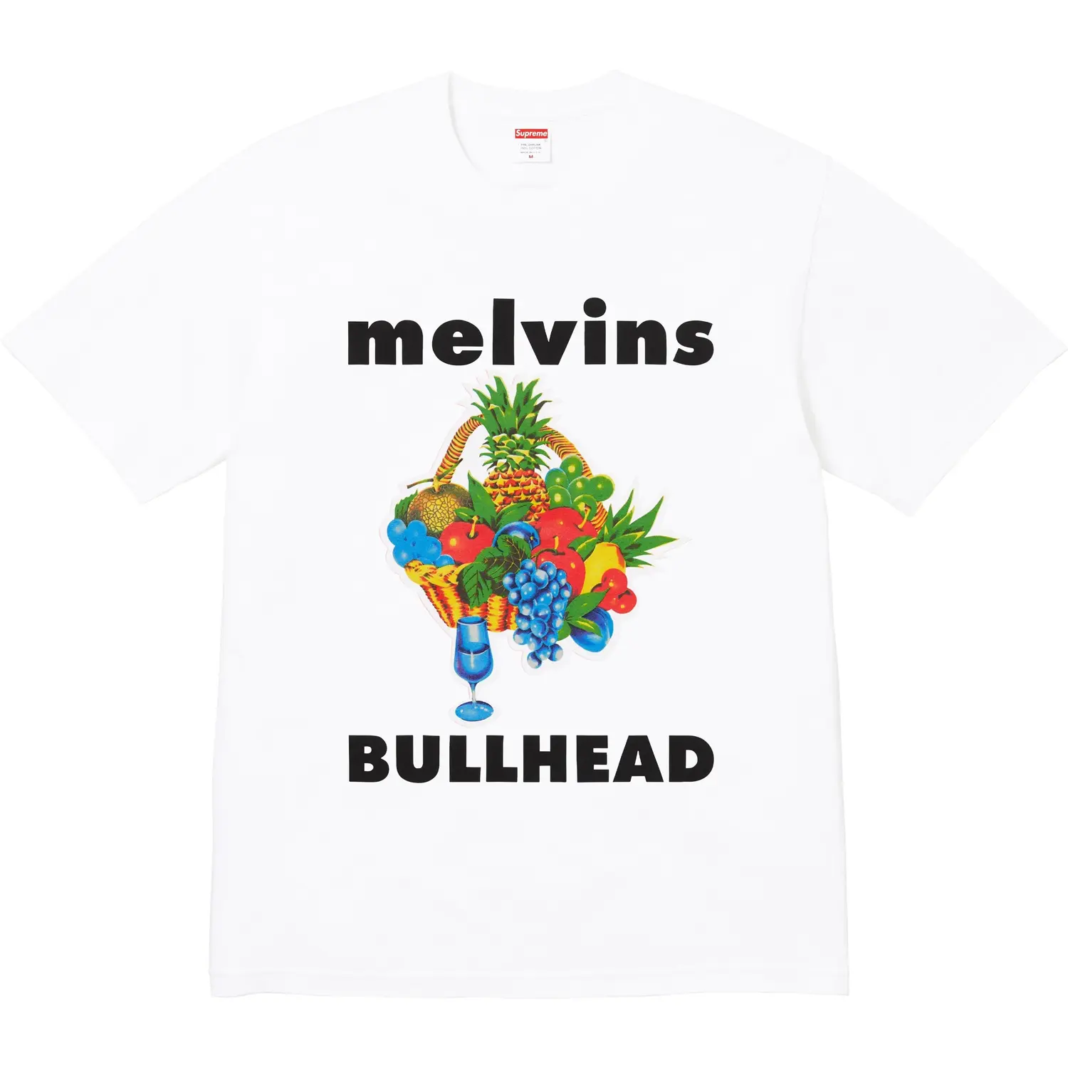 

Футболка с логотипом X Melvins, унисекс Supreme, желтый