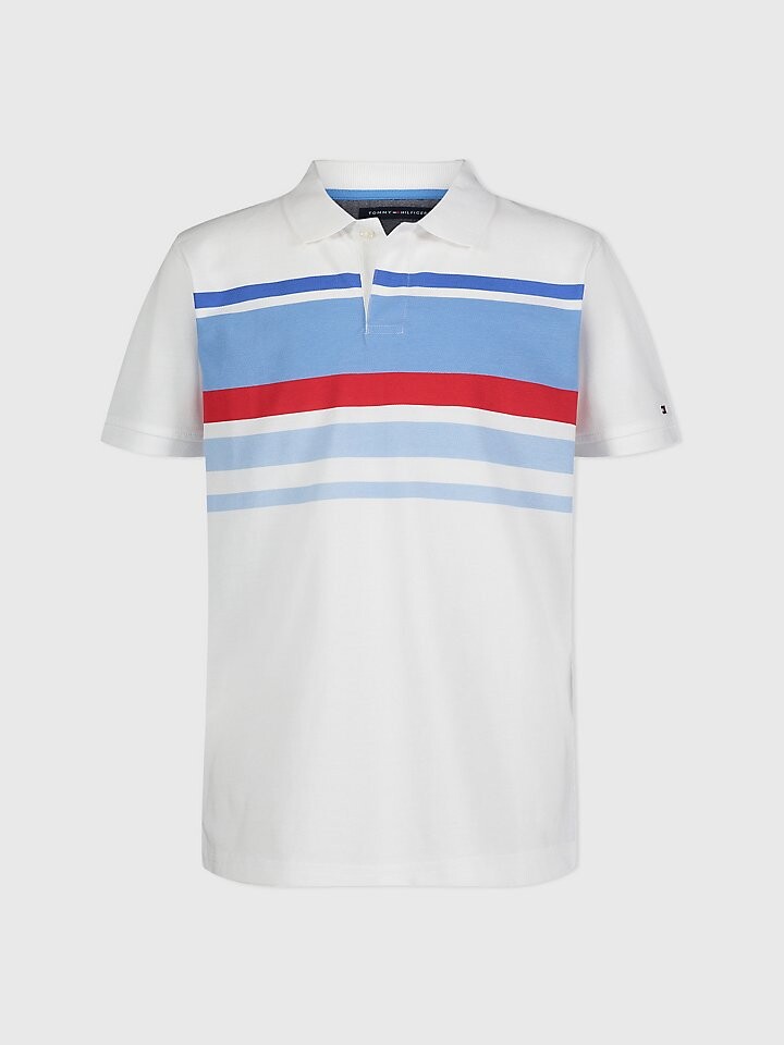 

Поло с цветными блоками для больших детей Tommy Hilfiger