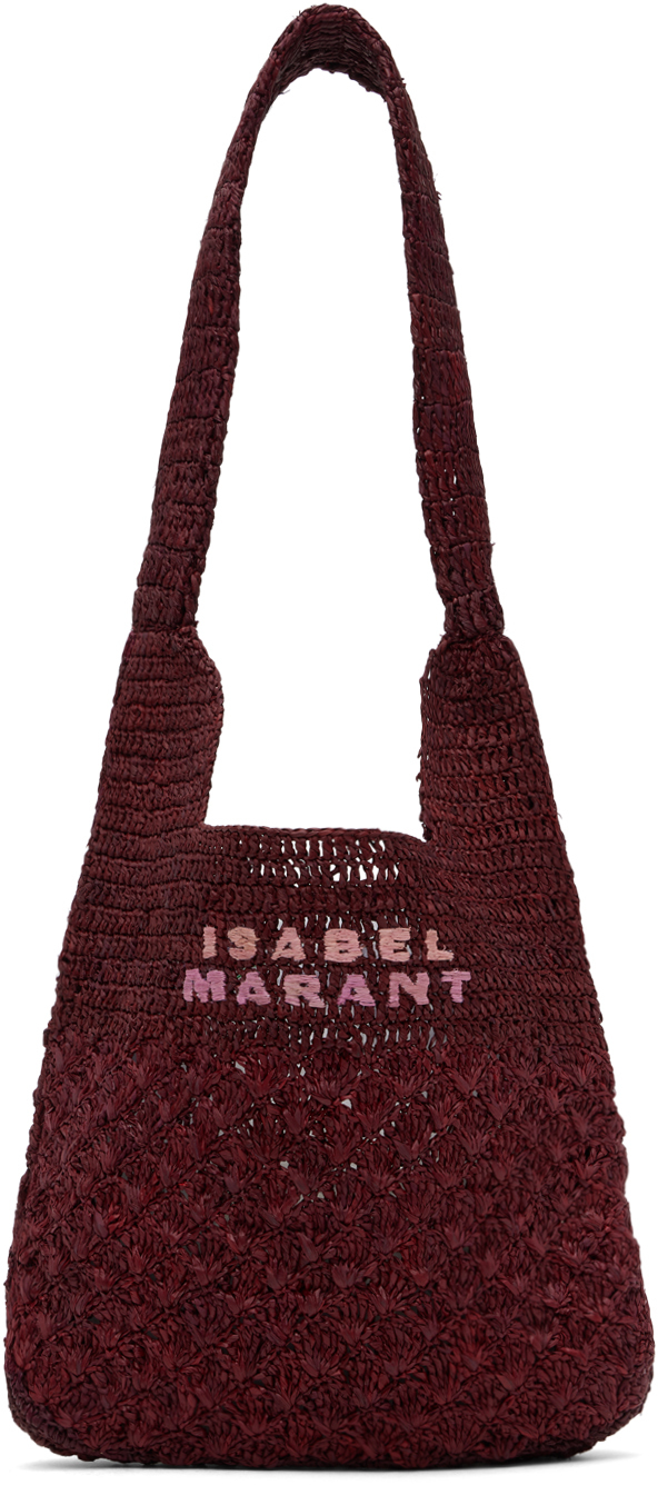 Красная маленькая сумка-тоут Praia Isabel Marant