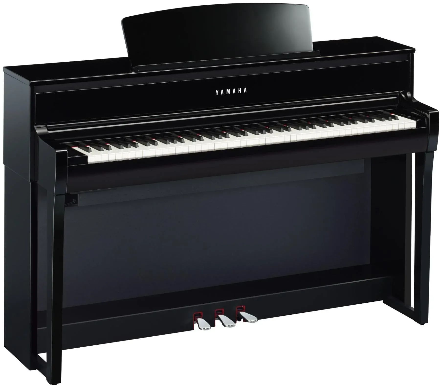 

Цифровое пианино Yamaha Clavinova CLP-775 со скамейкой — отделка полированное черное дерево