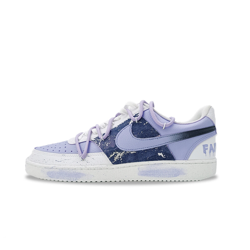 

Скейтбордные кеды Court Vision 1 унисекс с низким верхом фиолетового цвета Nike