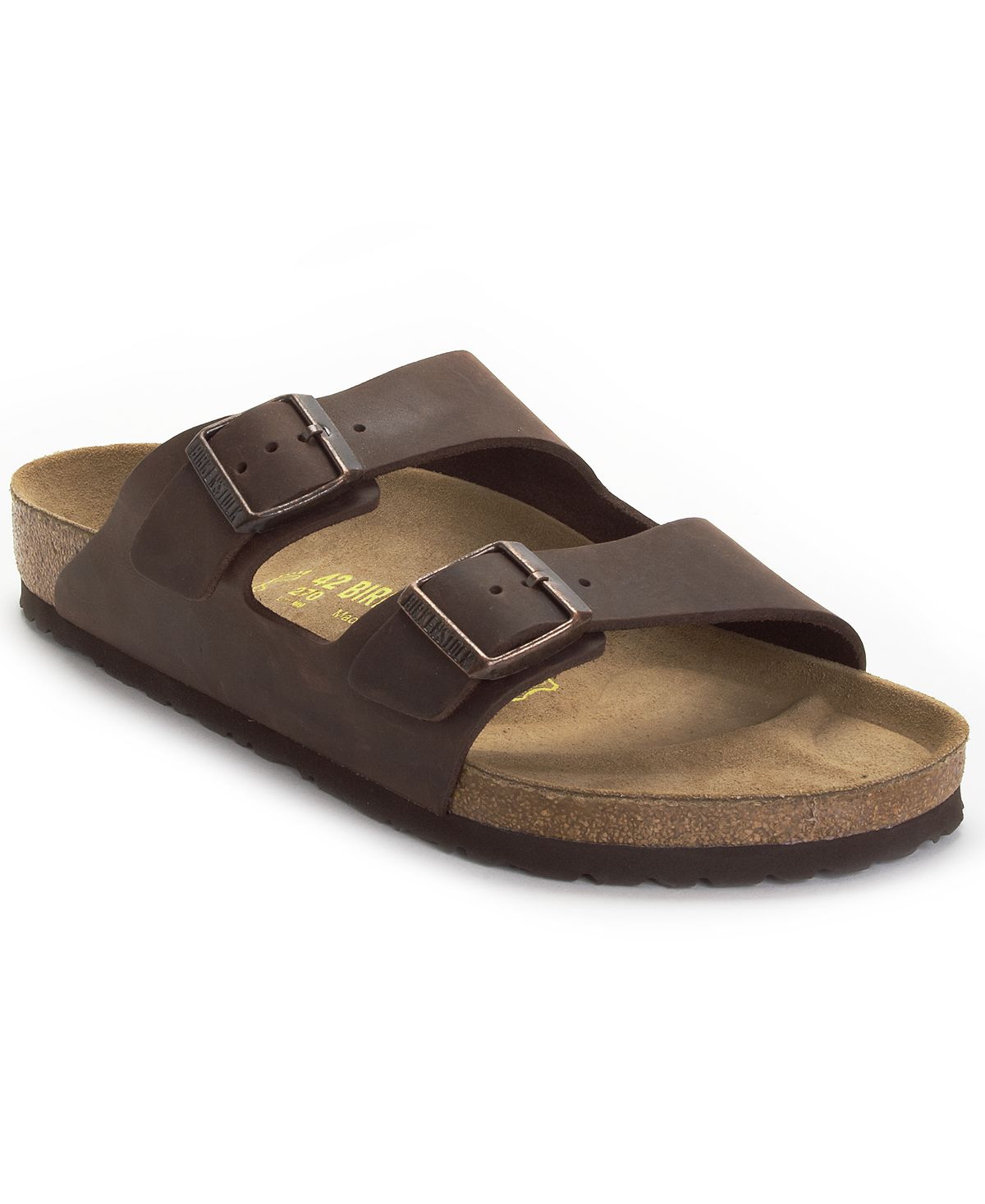 Мужские сандалии из промасленной кожи Arizona Essentials с двумя ремешками от Finish Line Birkenstock сандалии birkenstock arizona shearling oiled leather цвет habana habana