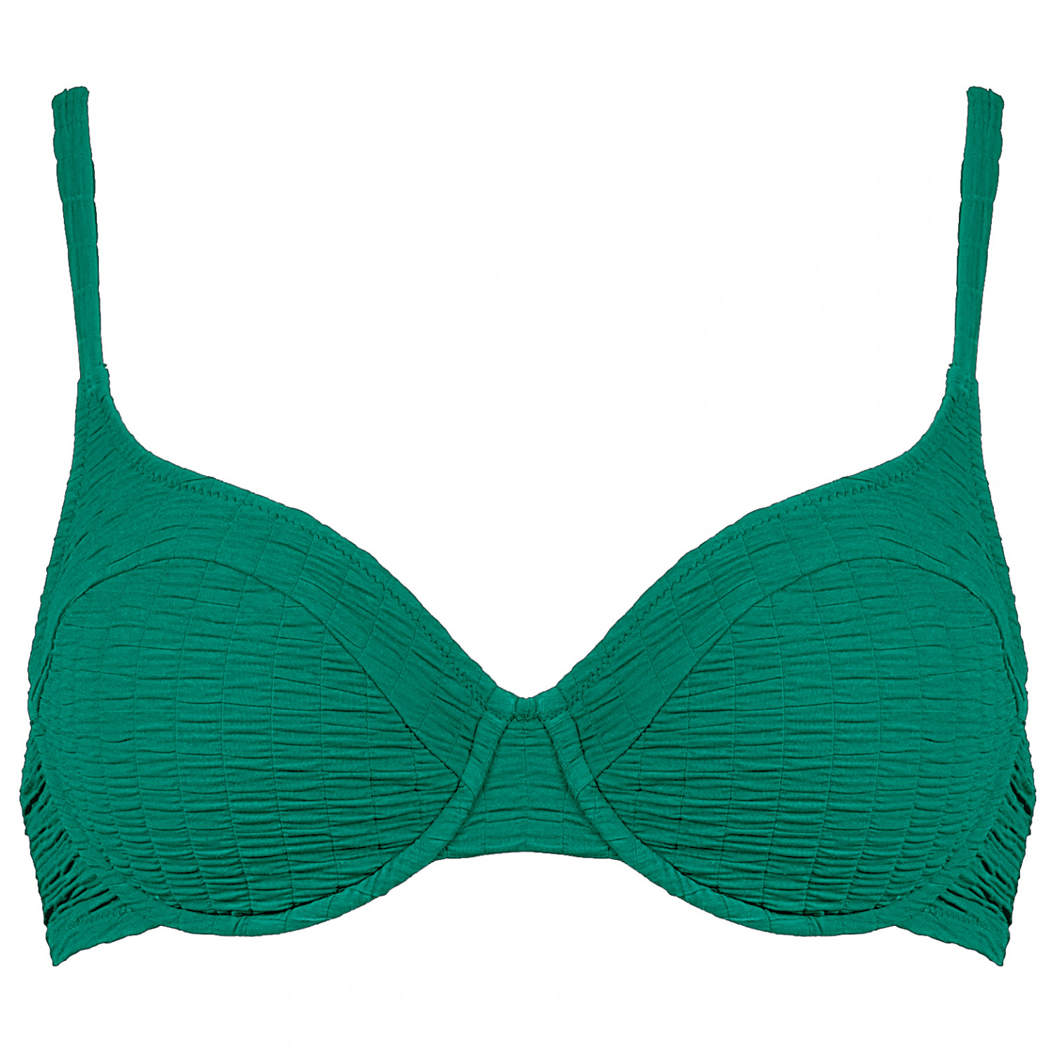 Верх бикини Watercult Women's Bikini Top Solid Crush 3, цвет Green Buzz