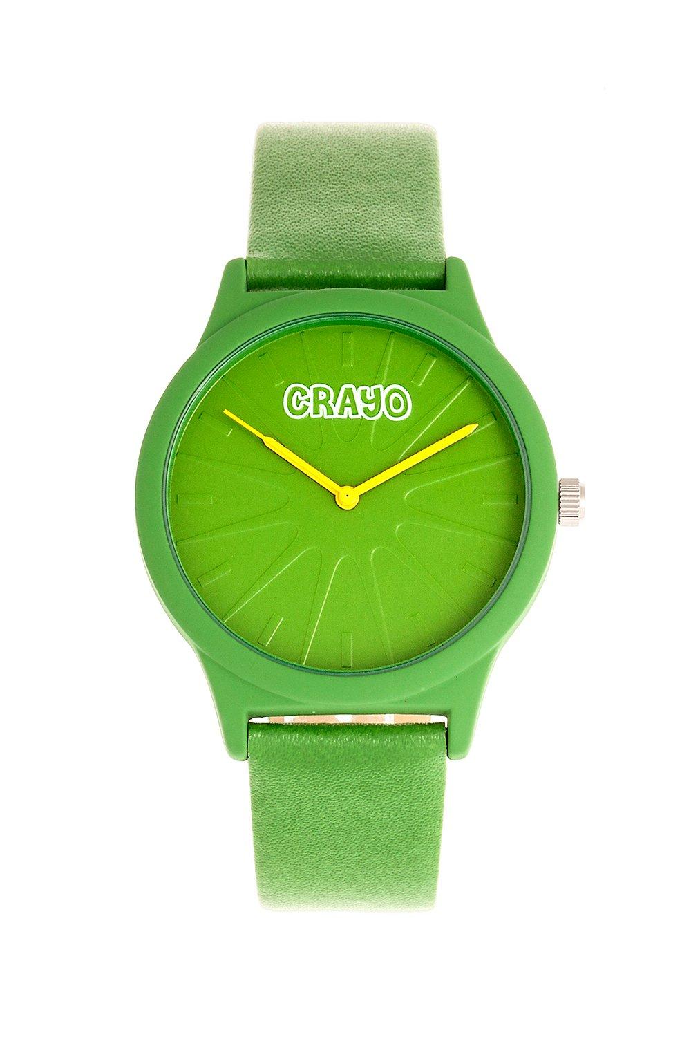 Часы Сплат унисекс Crayo, зеленый