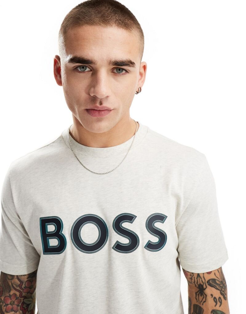 

Серая футболка BOSS 1