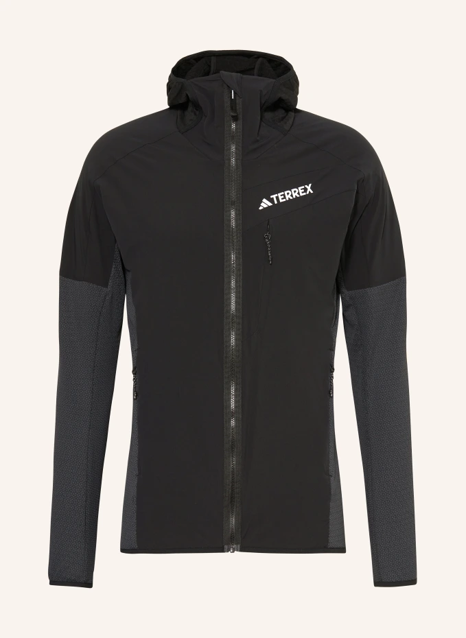 Куртка среднего слоя terrex techrock Adidas, черный роликовый подшипник для вилочного погрузчика 35 78 22 5 35x78x 22 5 45 78 23 45x78x23 мм