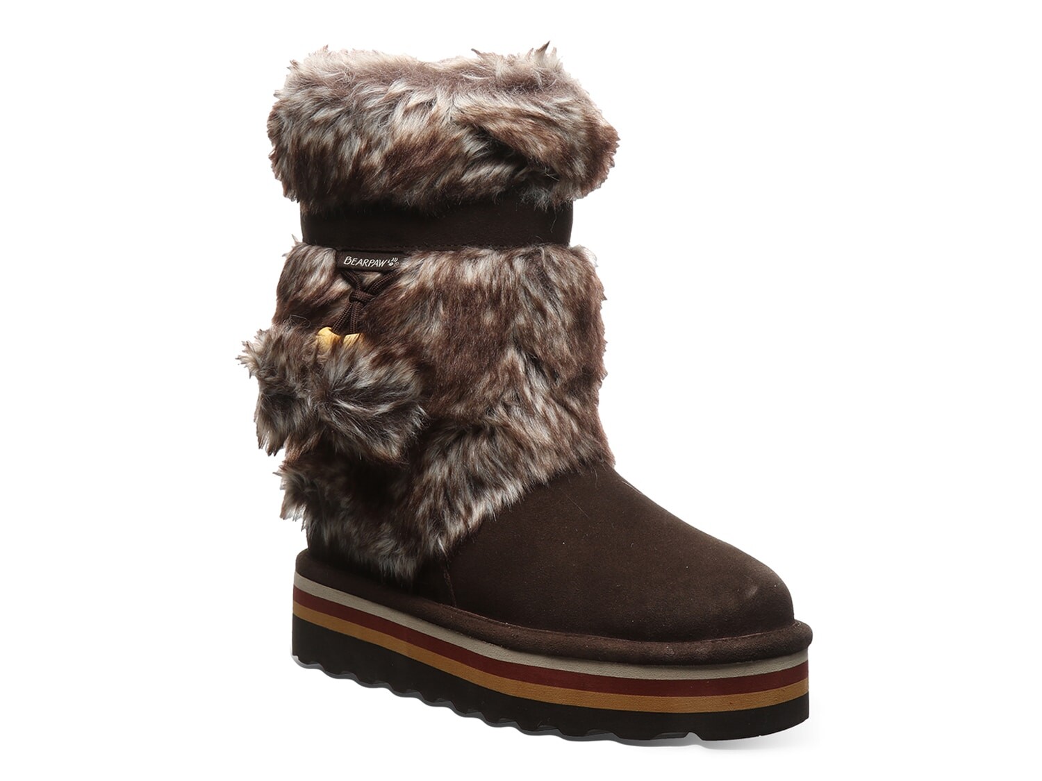 

Ботинки Tama в стиле ретро Bearpaw, темно-коричневый