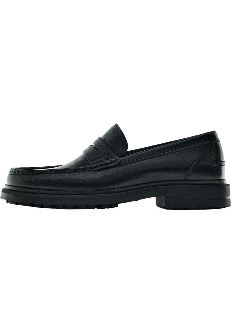 

Слипоны Massimo Dutti, черный
