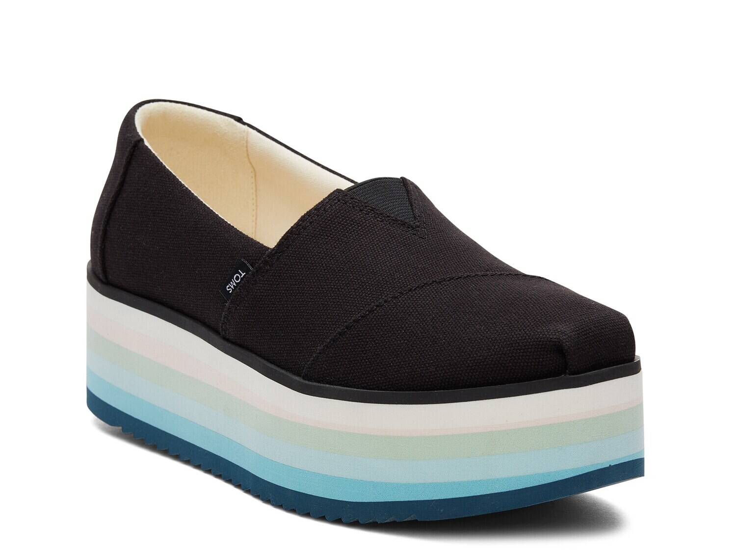 

Слипоны Toms Alp на платформе, черный