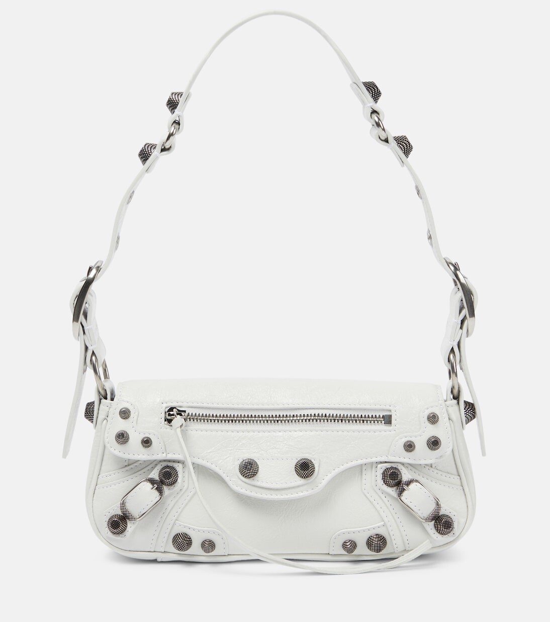 

Кожаная сумка на плечо le cagole xs Balenciaga, белый