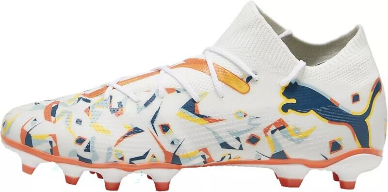 

Футбольные бутсы Puma Future 7 Match Creativity FG/AG, белый/синий