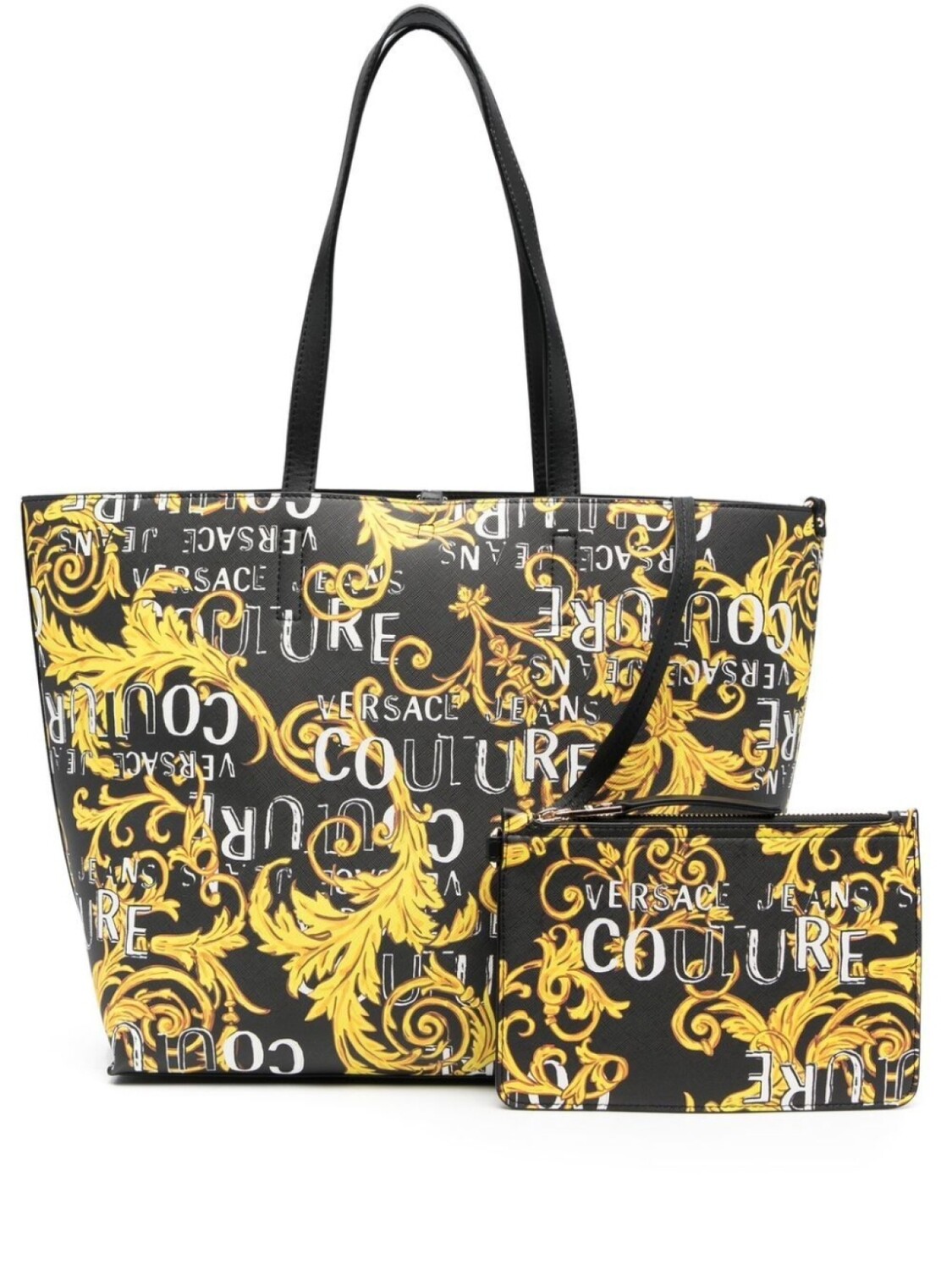 

Versace Jeans Couture сумка-тоут с логотипом, черный