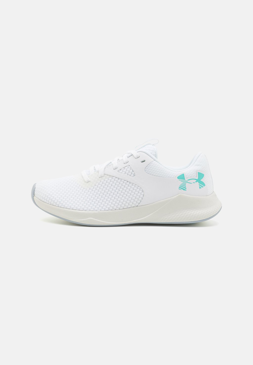 Кроссовки CHARGED AURORA Under Armour, цвет white/white clay/radial turquoise