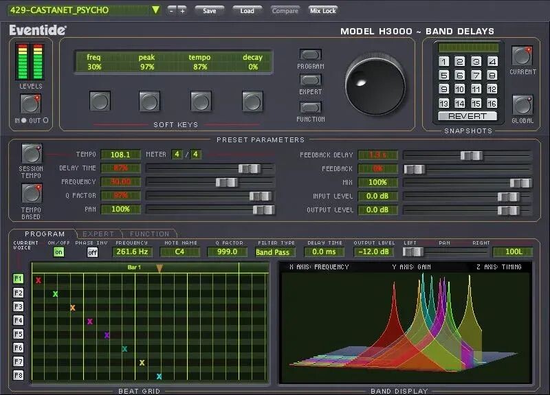 

Плагин Eventide H3000 Band Delays — академическая версия