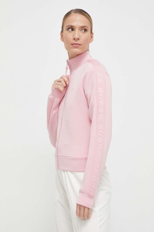 

Толстовка с капюшоном Guess, розовый