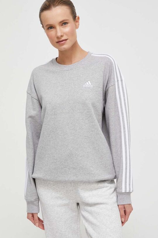 

Толстовка Adidas из хлопка adidas, серый