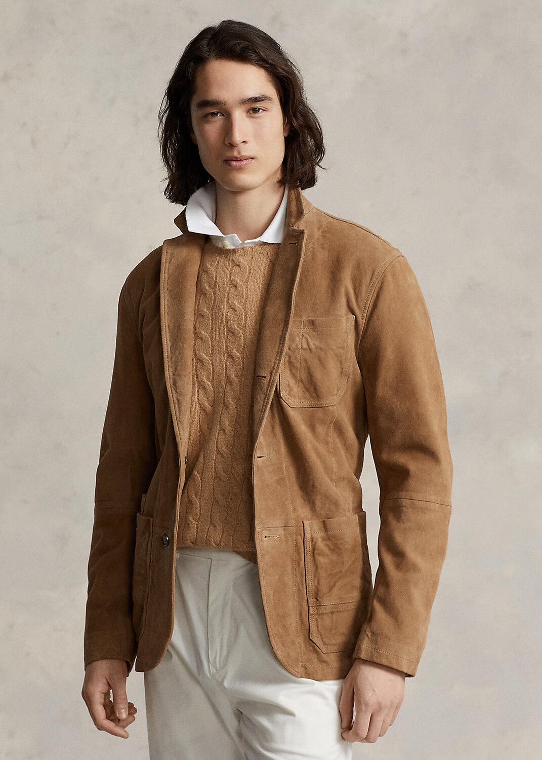 

Замшевая куртка Ralph Lauren