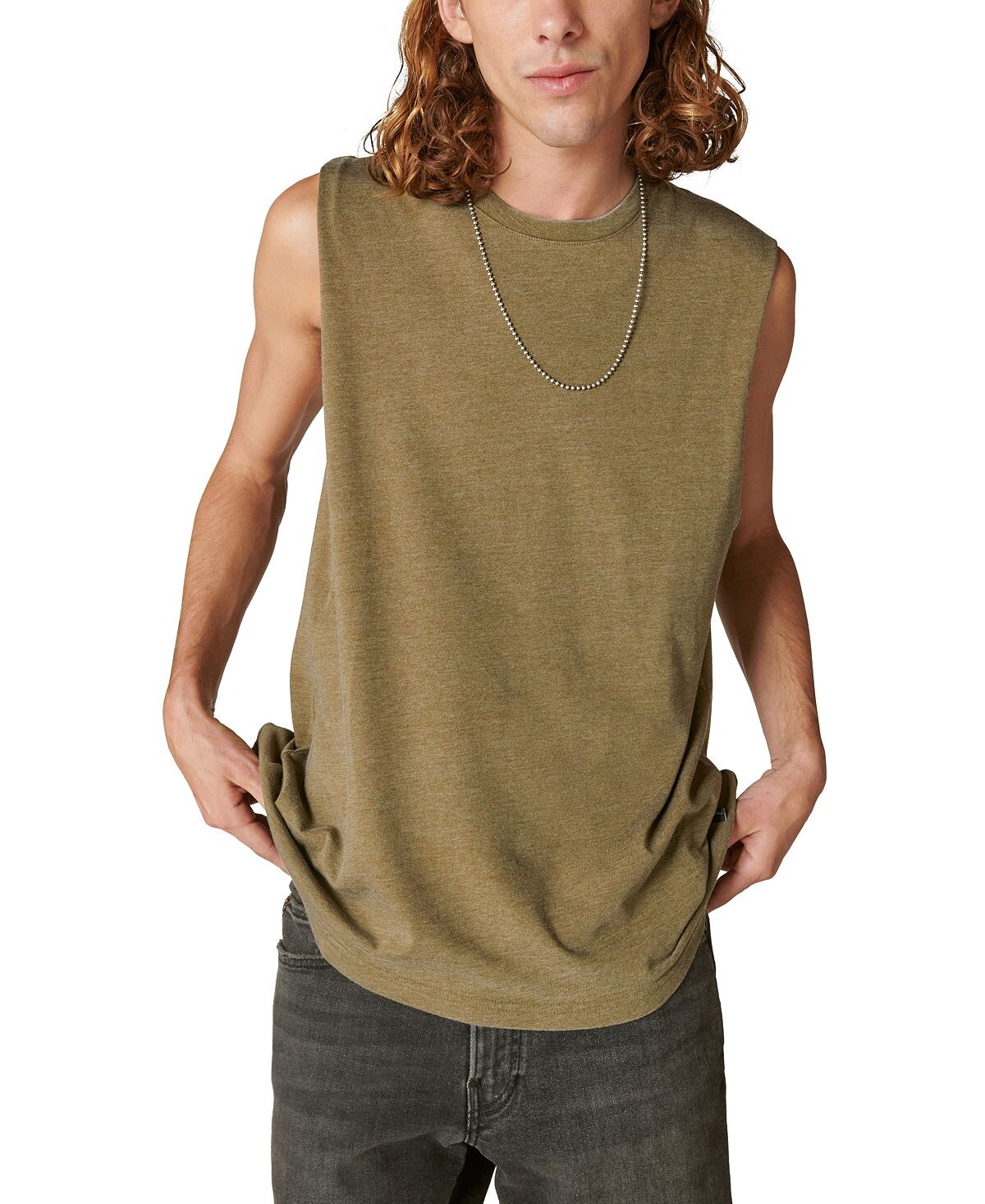 

Мужская майка без рукавов Venice Burnout Muscle Lucky Brand