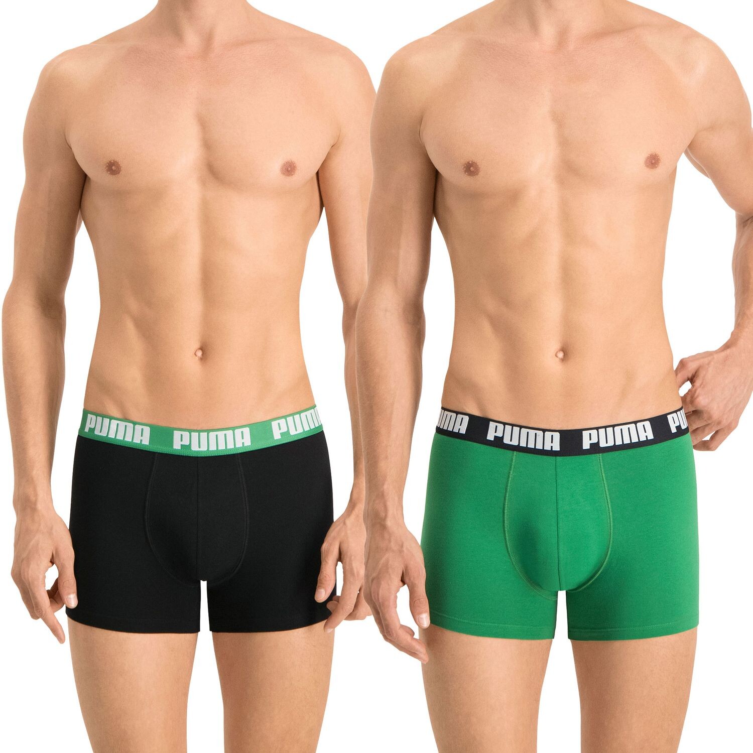 

Боксеры Puma Boxershorts 4 шт, цвет Schwarz / Grün