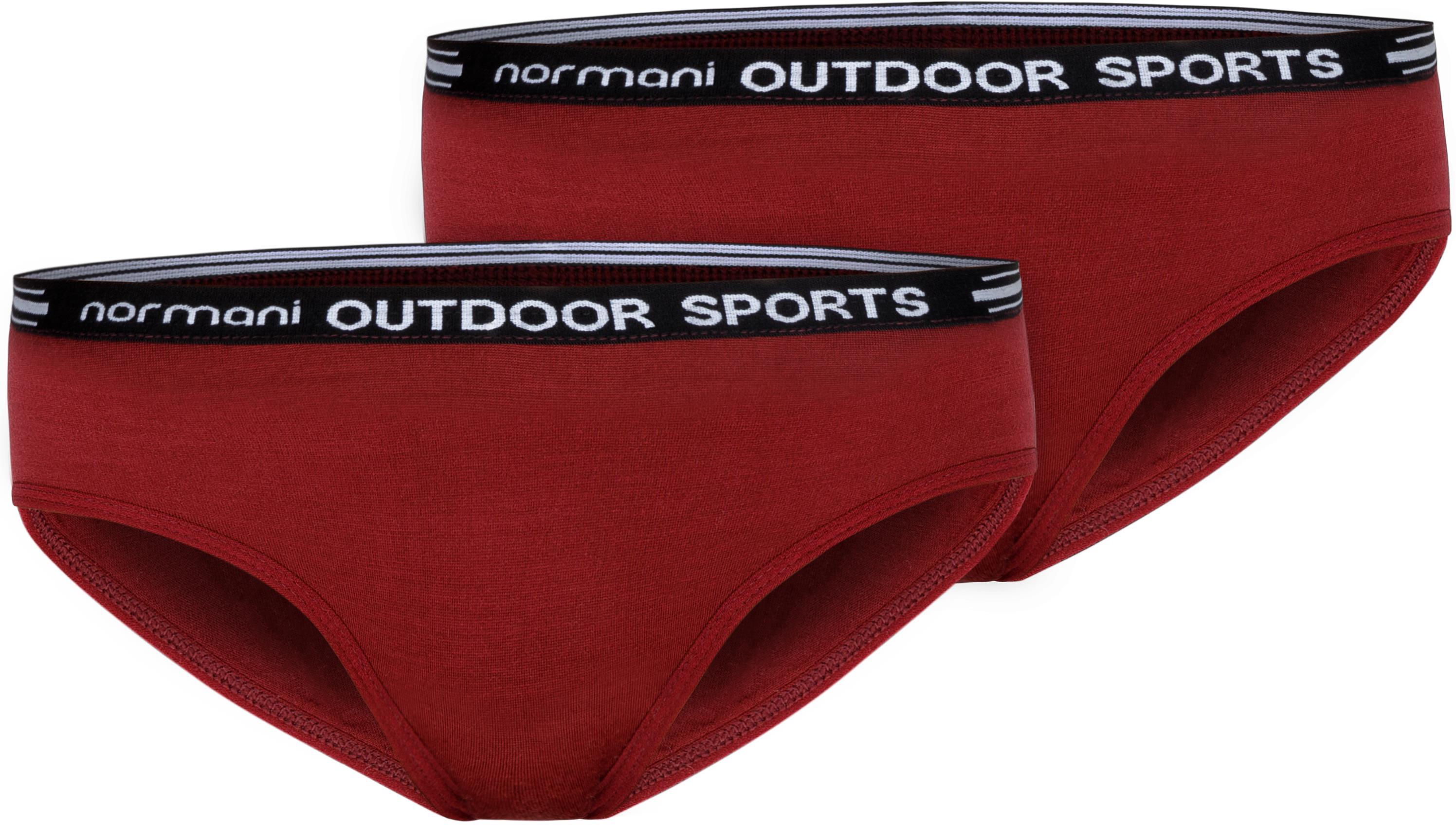 Трусы Normani Outdoor Sports 2er Pack Damen Merino „Albury“, красный