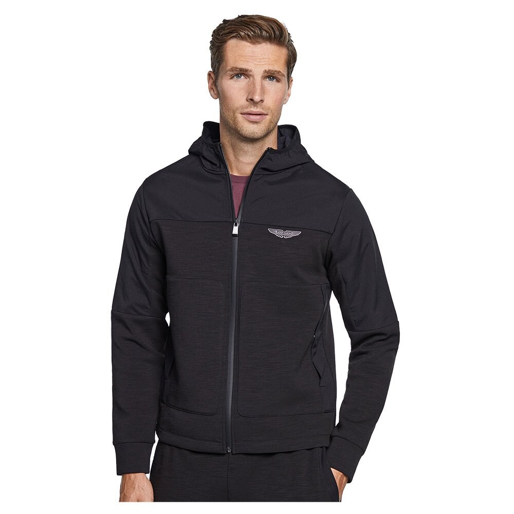

Толстовка Hackett Aston Martin Storm Full Zip, черный