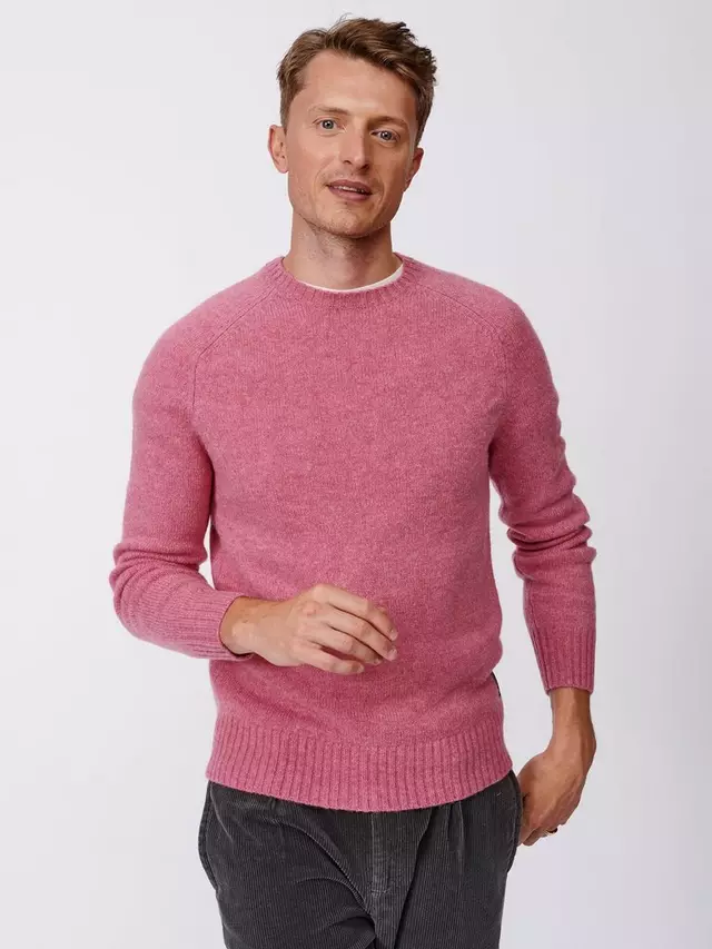 

Джемпер Aubin Prestwick Wool Crew, розовый