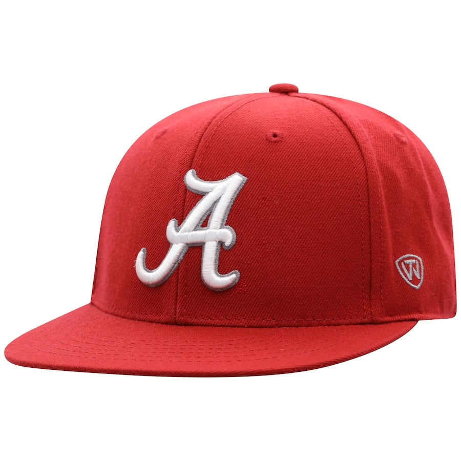 

Бейсболка Top of the World Alabama Crimson Tide, малиновый