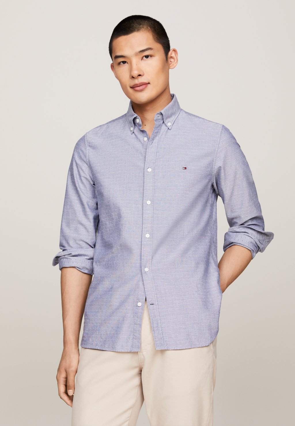 

Рубашка OXFORD SHIRT Tommy Hilfiger, темно-синий