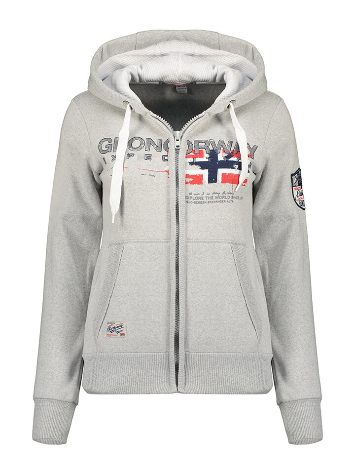 

Толстовка Geographical Norway Gisland, светло-серый