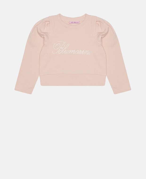 

Топ с длинными рукавами Miss Blumarine, абрикос