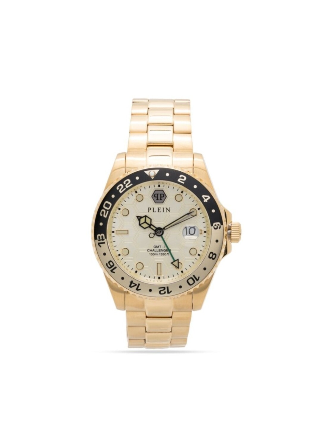 

Philipp Plein наручные часы GMT-I Challenger 44 мм, золотистый