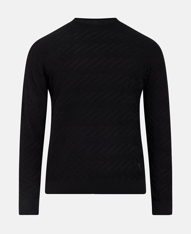 

Джемпер с длинными рукавами Emporio Armani, черный