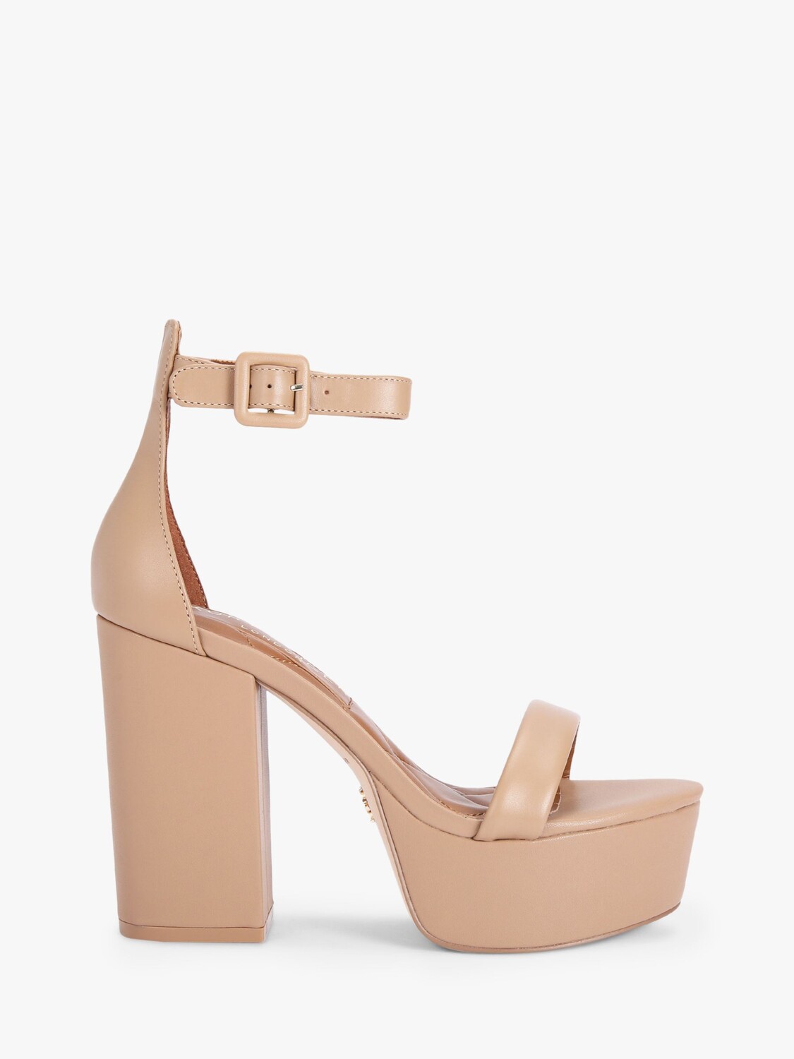 

Кожаные сандалии на платформе Kurt Geiger London Langley, светло-коричневый