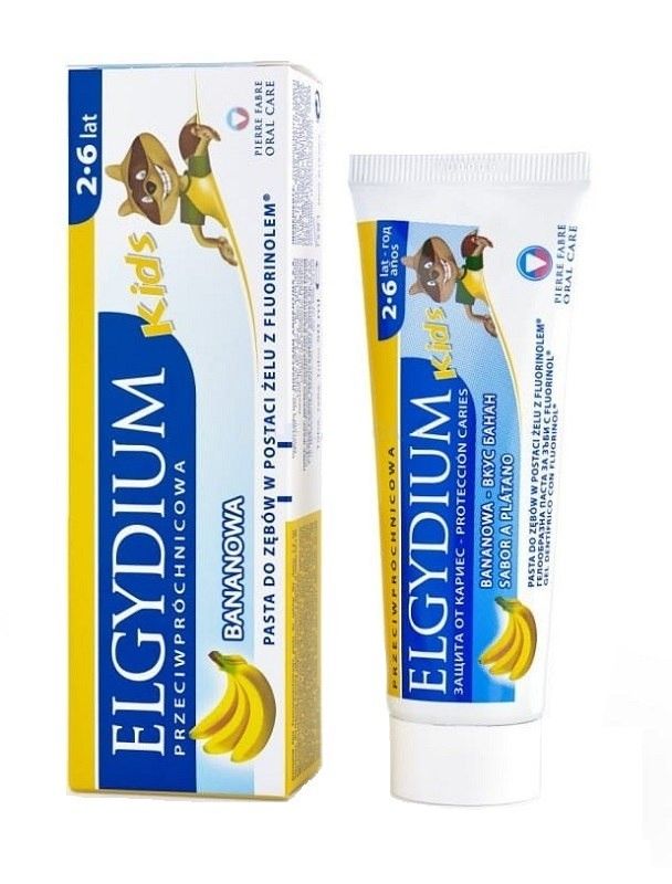 

Elgydium Kids Bananowa 50 ml Зубная паста, 50 ml