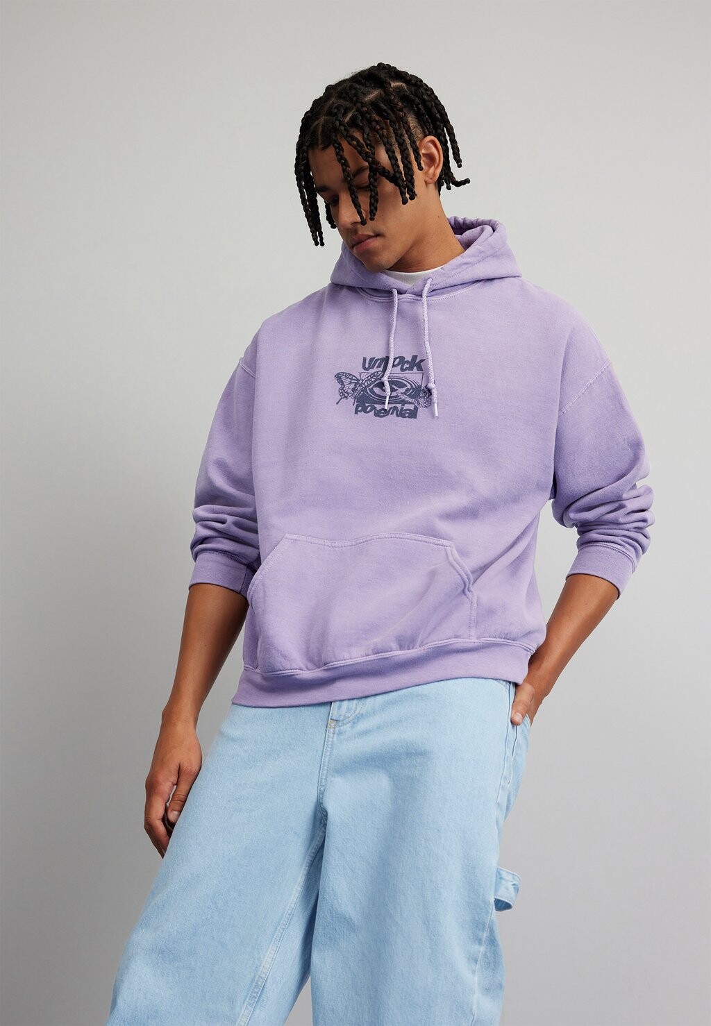 

Толстовка BDG Urban Outfitters, фиолетовый